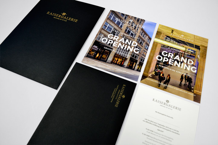 Kaisergalerie – Geschäftsausstattung