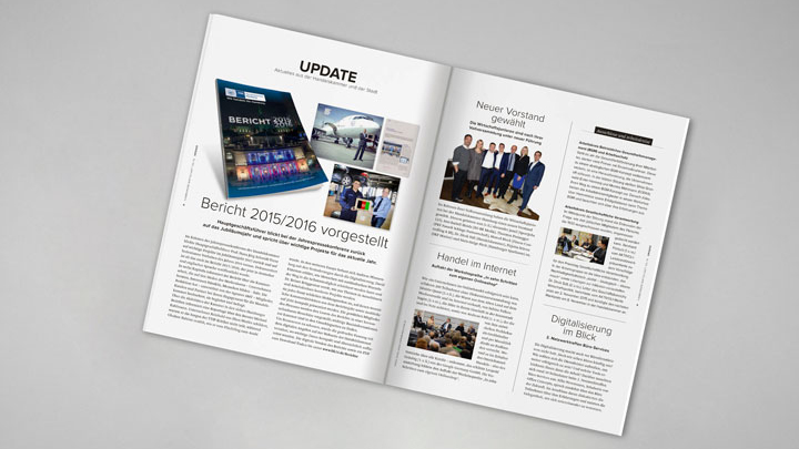 Hamburger Wirtschaft – Doppelseite Update