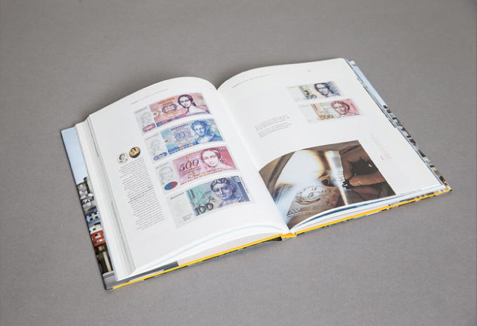 Bundesdruckerei Chronik Buch Geldscheine