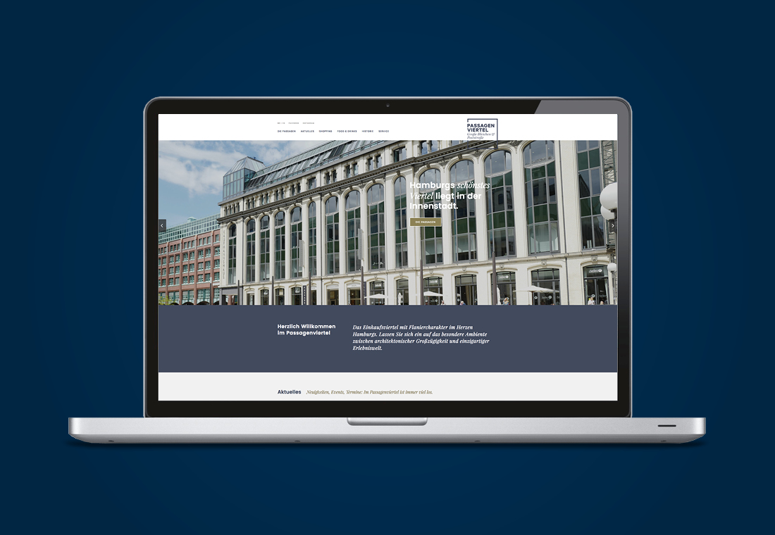 Passagenviertel Website